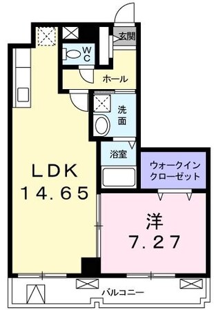 プロスペクト成城の物件間取画像